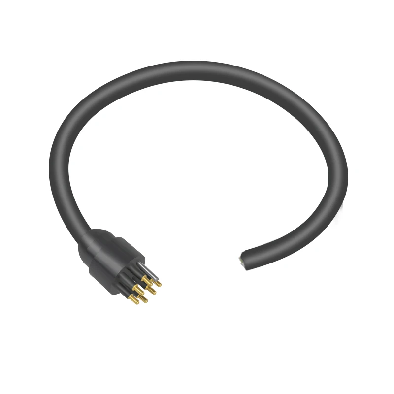 

IL6M Underwater Connector 6-Pin Male Connector Subsea Instrumentation Submersible Connector with Titanium Housing