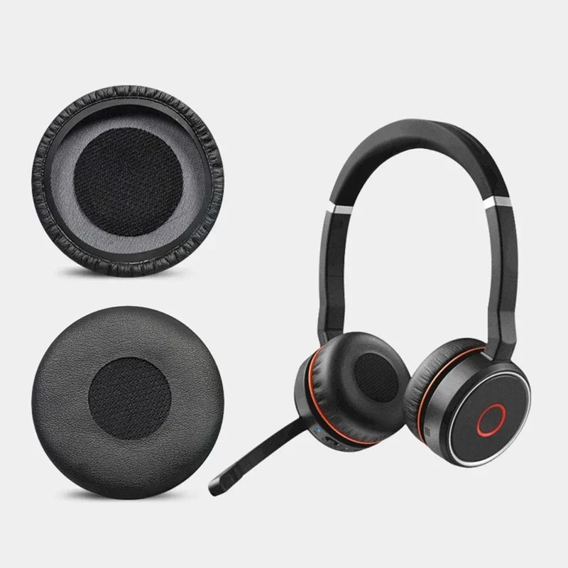 2 Stück Ohrpolster, weiche Abdeckung für Jabra Evolve 20se 30II 40 65+ 75