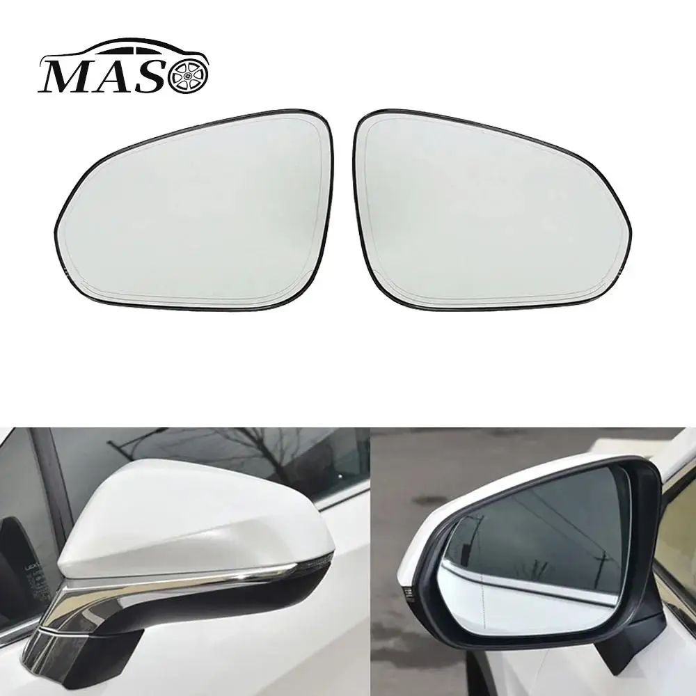 

Heated Side Mirror Glass Rearview Mirror Glass Lens with Blind Spot Wide Angle for LEXUS RX NX 2015-2020