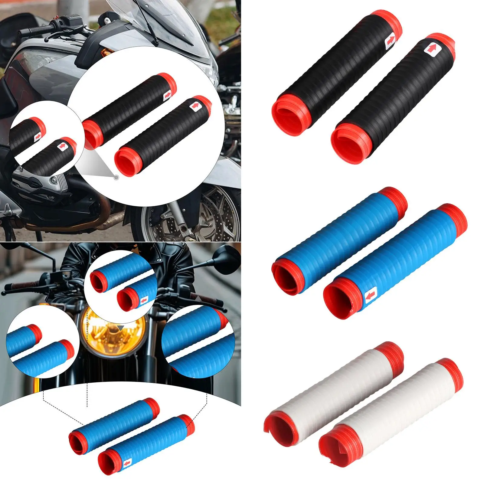 

Нескользящий чехол тормозного рычага мотоцикла, силиконовая амортизирующая ручка, защита для ежедневной езды
