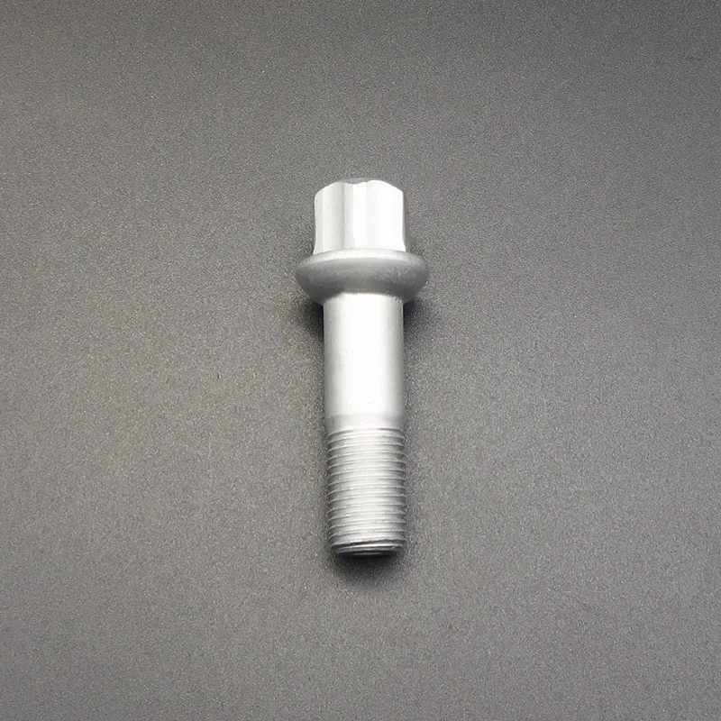 A0009901007 FOR Mercedes Benz Car Tire Nuts on The Front and Rear Axle Silver High Quality Robust Anti-oxidation Ball Head Bolts
