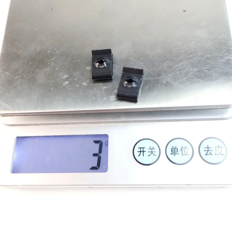 10/50Pcs Car Motorcycle Scooter Moped Cover Metal Retainer U-Type Clips ArmyGreen Self-tapping Bumper Fastener Anti-rust Clip