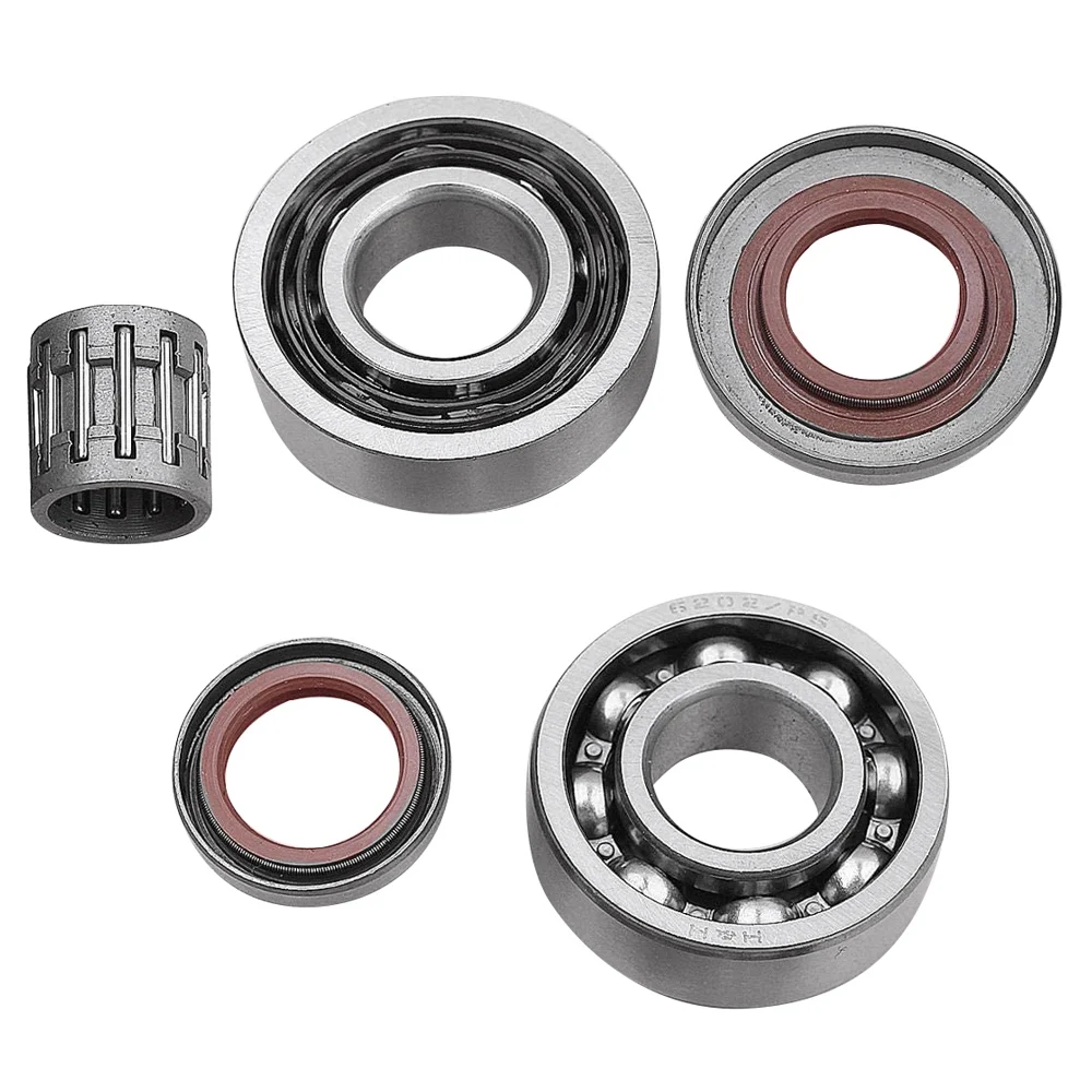 BAAJ-Crankshaft Crank Bearing Oil Seals Kit For MS361 MS 361 Chainsaws Parts 9503-003-4266 9503-003-0354