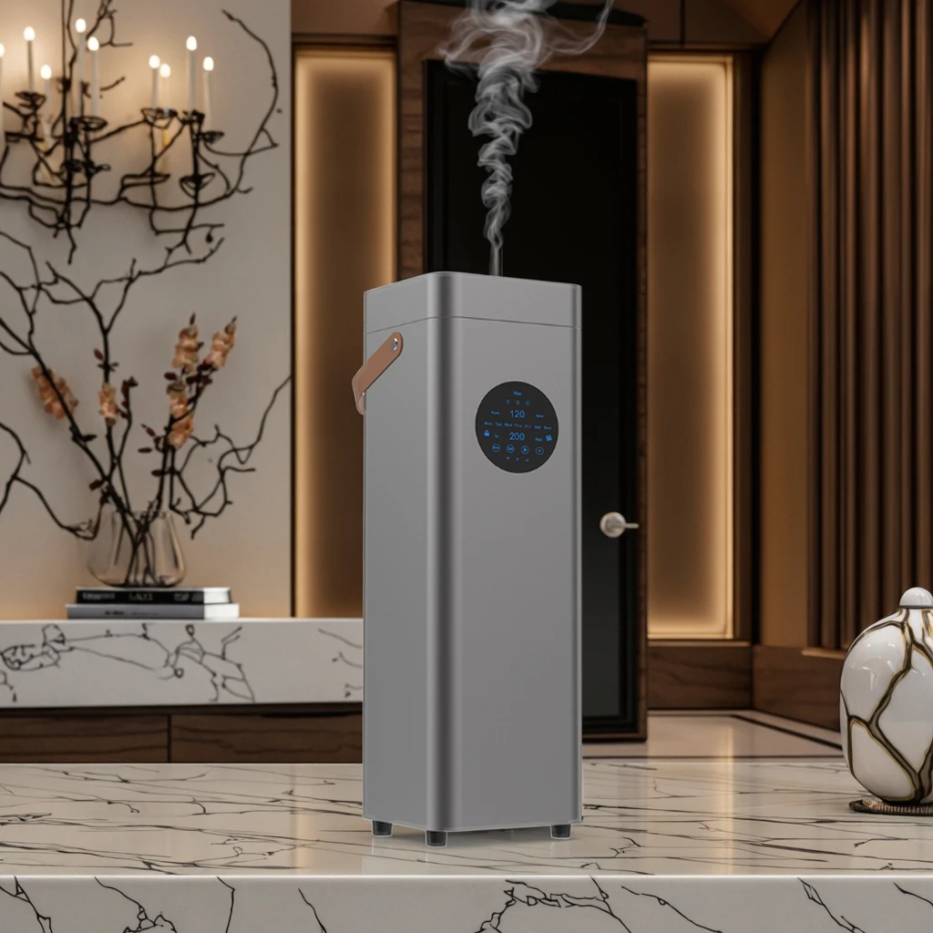 1500ml Super Power Coverage Commercial Electric Aroma Diffuser Touch Screen & Remote App Control Scent Machine Fragrance Oll
