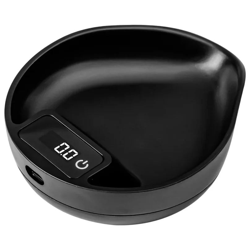 

Mini Digital Coffee Scale 0.1g Precision, Espresso Brewing Weighing Scale with Bean Plate, Portable for Kitchen Travel Outdoor