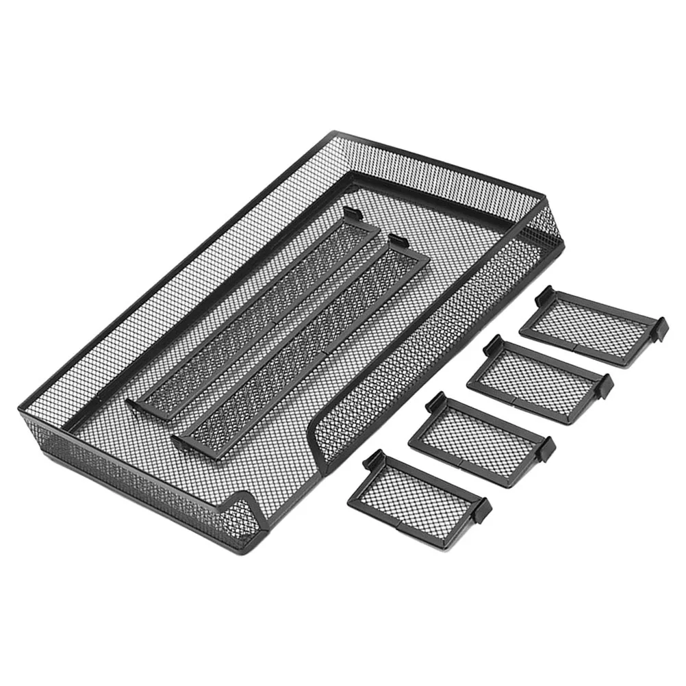 Büro DIY Ablage Metall Schreibtisch Organizer Desktop Organizer Fach Multi-Fach Stift Halter Büro Organisatoren für Schreibtisch
