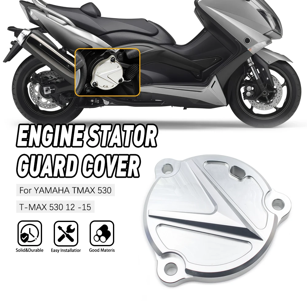 

For YAMAHA TMAX 530 T-MAX 530 2012 2013 2014 2015 Motorcycle Engine Stator Guard Cover Protector Crap Flap Accessories