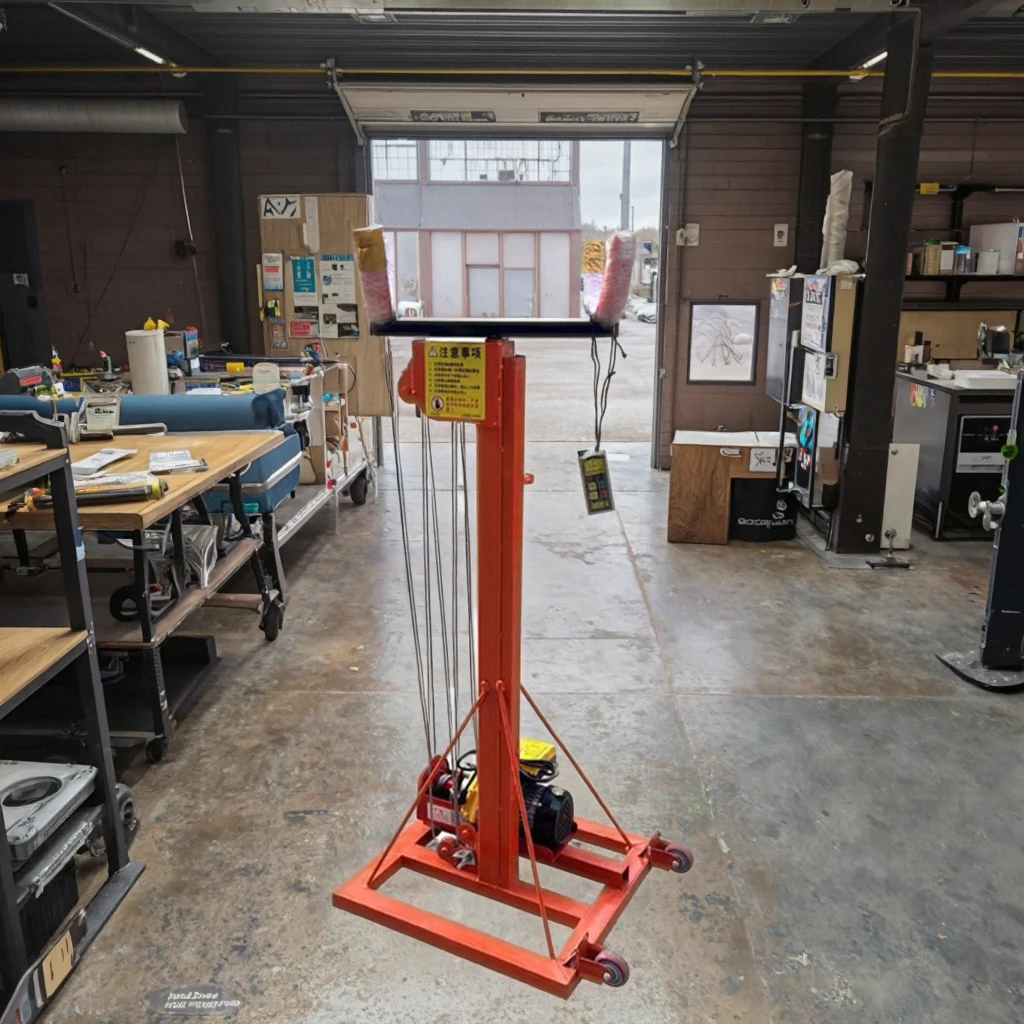 Hot Products Electric 4.5m 4.9m Rolling Shutter Door Lifter Steel  Roller Shutter Door Lifting Hoist for Home Use