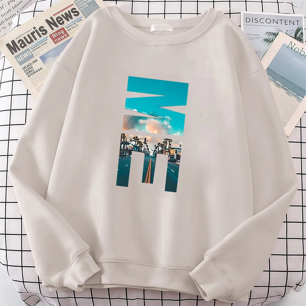 Damen-Sweatshirt, bequeme Baumwolle, lässige Hoodies, Herbst-Winter, täglich, Outdoor, Reisen, Tops, männliche Kleidung, 2026-Grafik-Pullover