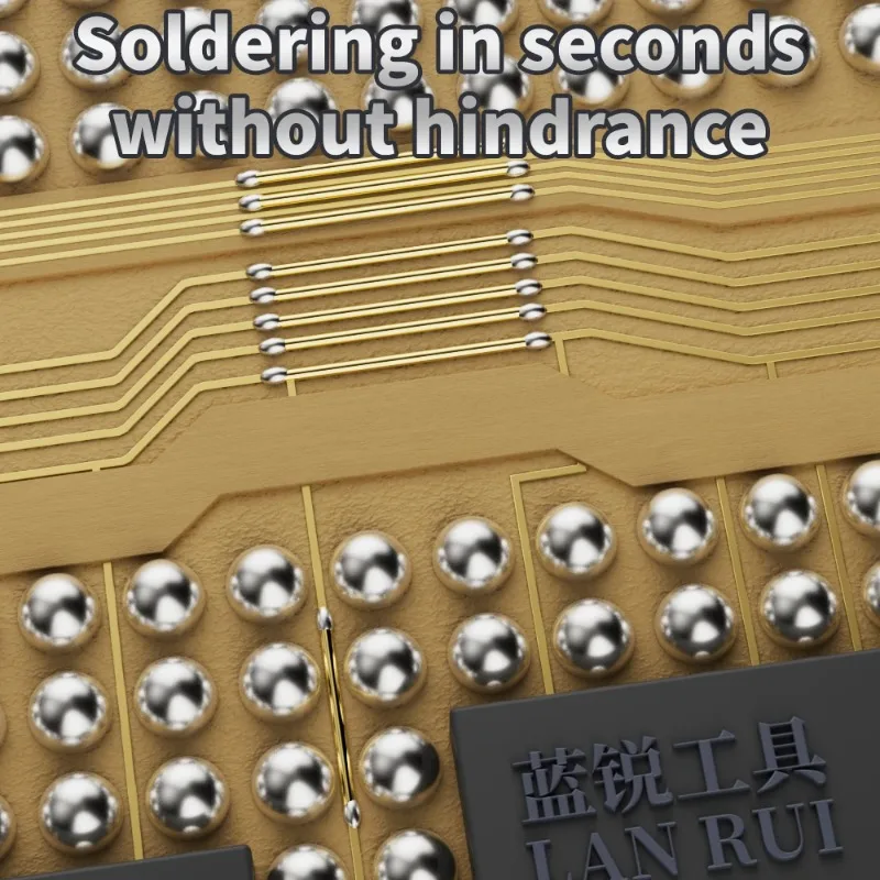 Lanrui G36 مايكرو النحاس سلك طائر 0.0038 مللي متر قوي موصل للهاتف اللوحة الأم وحدة المعالجة المركزية الشريط كابل إصلاح المتحمسين #5