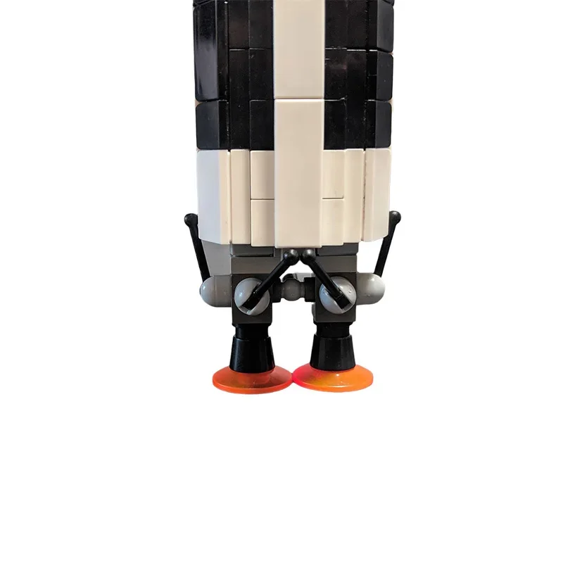 Gemini Titan Rocket MOC-34453 Saturn V scale Building Block Kit Military Space Launch Vehicle Display Brick Model DIY Kid Toy