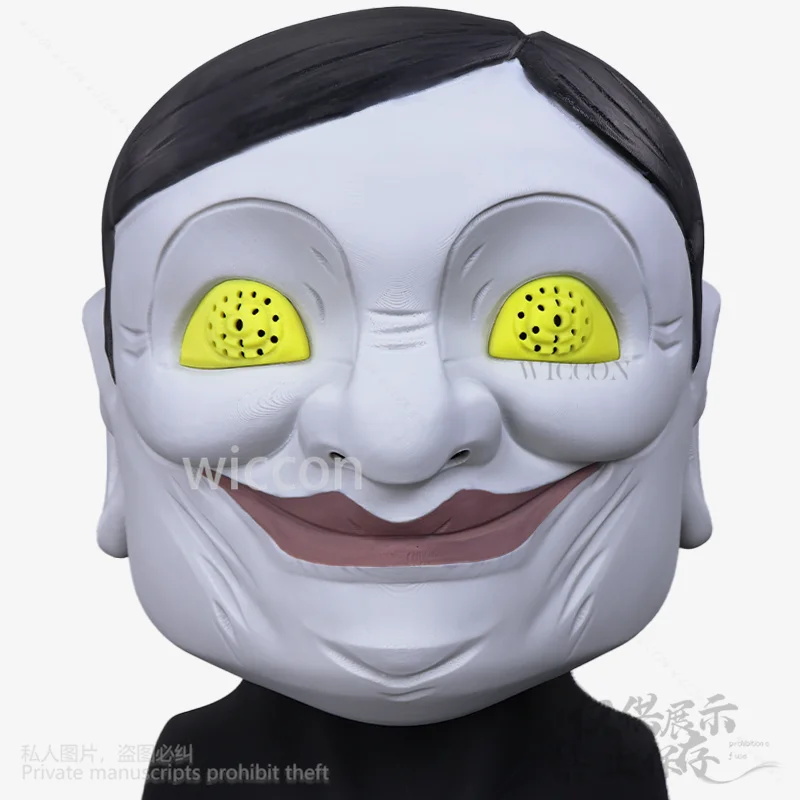 Anime DAN DA DAN 3D 마스크 코스프레 Serpo Aliens 셔츠 바지 벨트 의상 공포 인쇄 할로윈 크리스마스 맞춤형