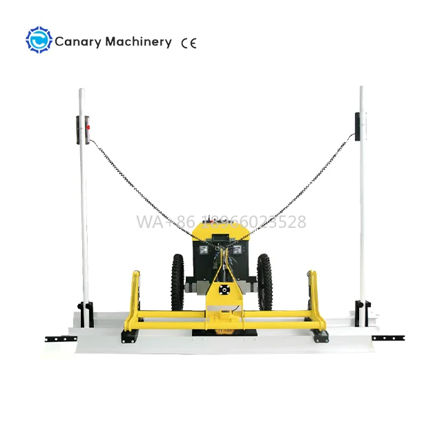 Calcestruzzo automatico. Macchina autolivellante. Livellatore a schermo guidato Garanzia di un anno