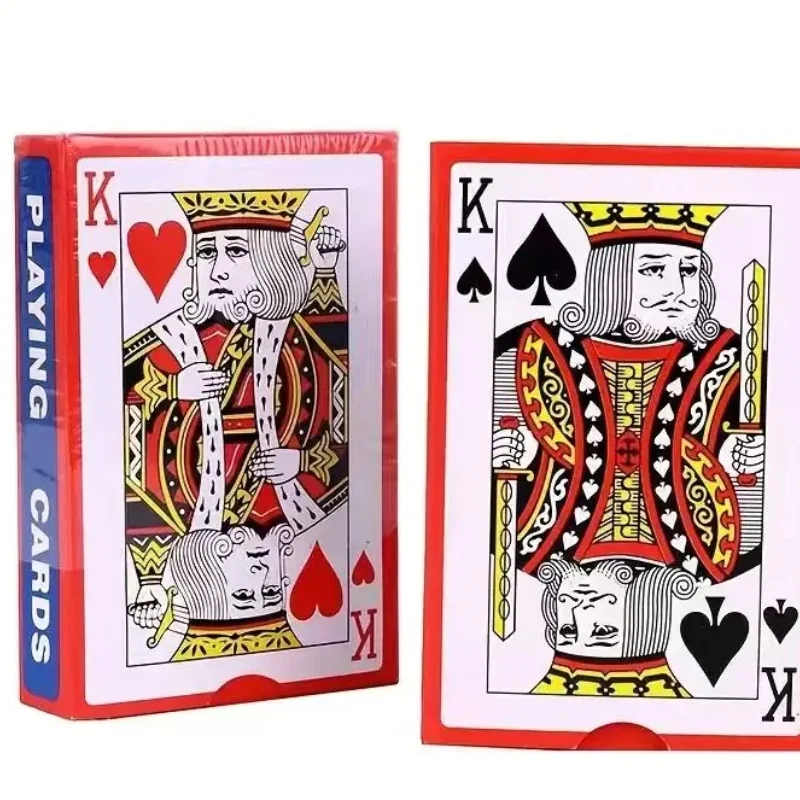 New Poker Card K Card Waterproof Colorful Poker Game Deck Sports Bridge Table Single-player Game Point Value