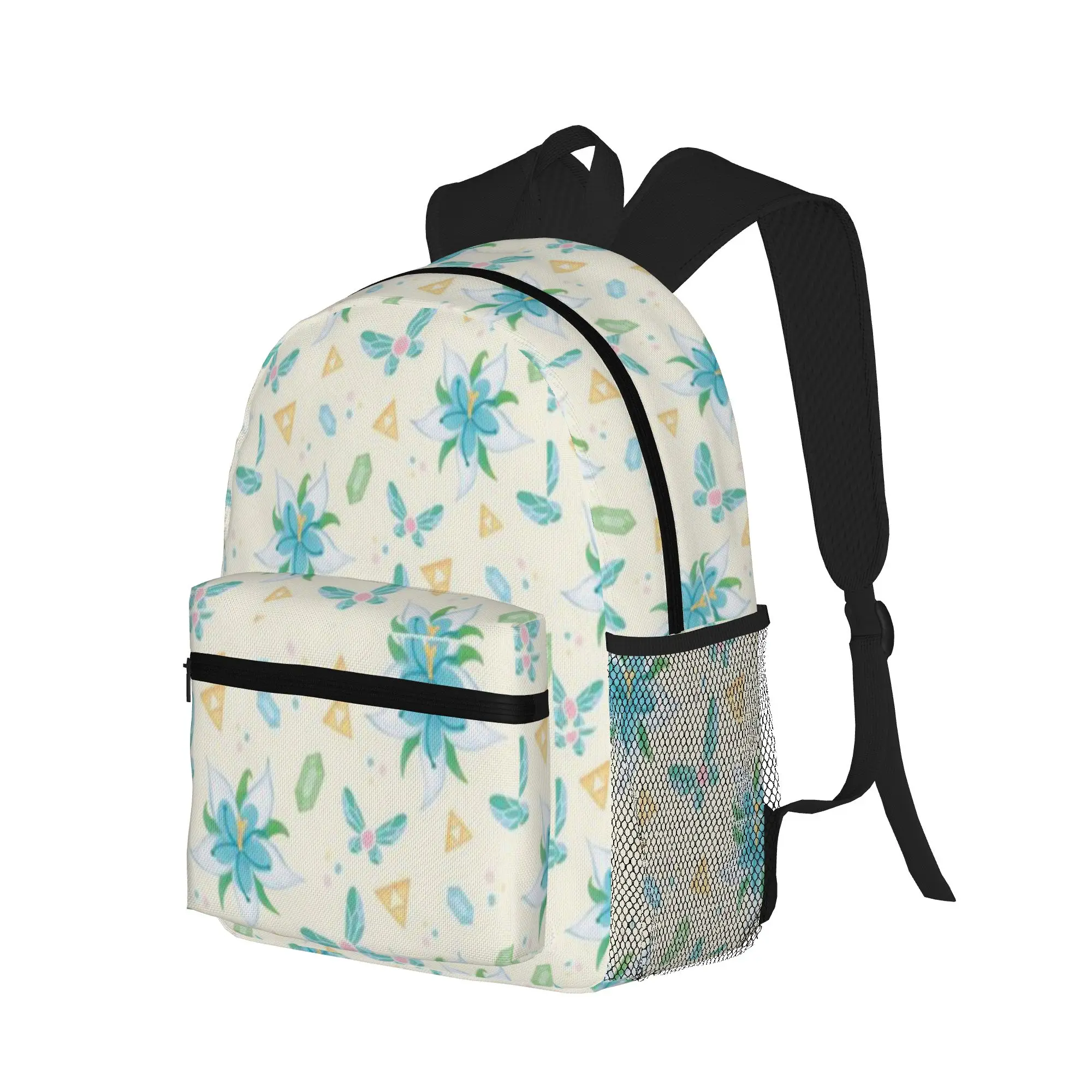 Silent Princess Pattern V 2  Casual Backpack for Students and Adults Bag