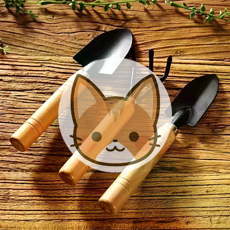 

Набор садовых инструментов: металлическая миниатюрная лопатка, грабли, ручной инструмент для посадки и пересадки растений