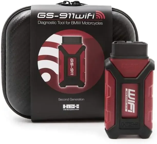for Motorcycles - Services up to 10 VINS GS911 WIFI (OBD-II) / Enthusiast Version - Diagnostic Tool