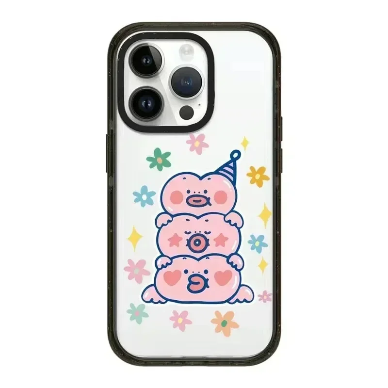 

2.0 Acrylic Upgrade Border Cute Baby Phone Case Cover for iPhone 11 12 13 14 15 Pro Max Case for iPhone 15 ProMax