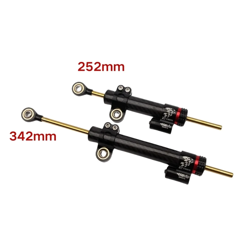 

252mm 342mm Motorcycle Adjustable Damper Steering Stabilizer For Yamaha YZF-R3 Kawasaki MT Absorber Balance Bar