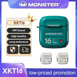 Choice Monster XKT16 Bluetooth V5.3 Auricolari wireless con riduzione del rumore Chiamata HD Cuffie stereo Auricolari audio HIFI con microfono