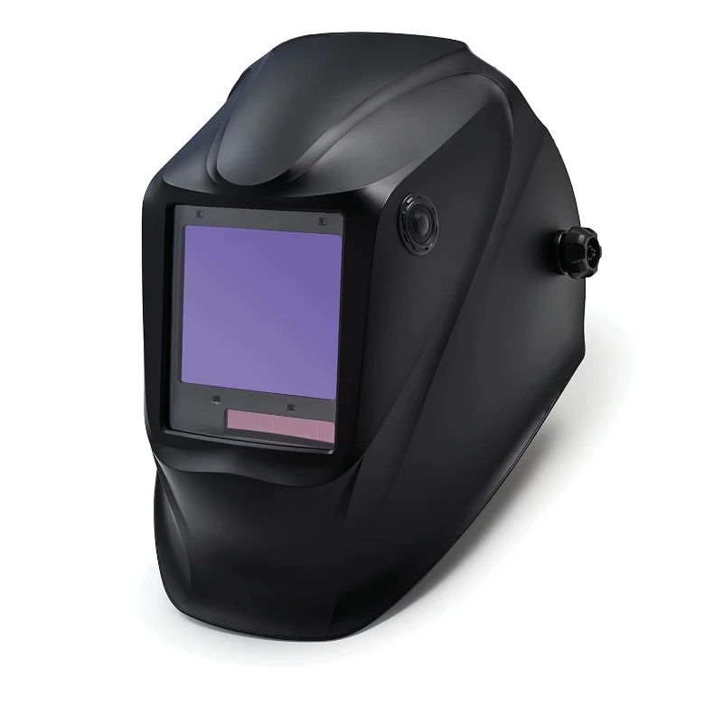 Auto Darkening Welding Helmet with 4C Lens Technology, Matte Black, extra large