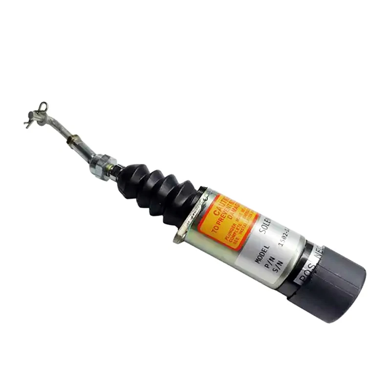 

1502-12D6U2B2S2A 1502 Series Fuel Shut Off Solenoid 12V for Woodward 307-2546 for Caterpillar Skid Steer 216 UB704 Engine