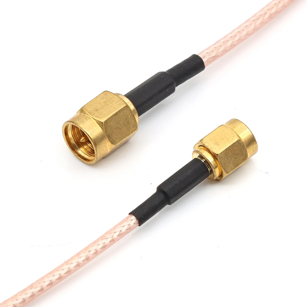 30cm Kabel SMA męski do SMA męski SC316 Zespół zworki przewodowej Niskostratny kabel koncentryczny do zastosowań RF Router Antena radiowa