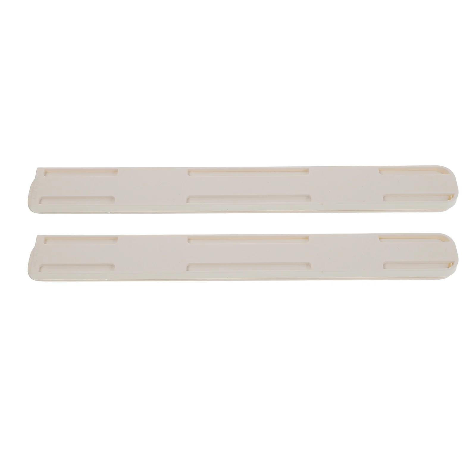 1Set Durable Drawer Slide Rail Treated Craftsmanship Quick Assembly Closet Furniture Guide Self-Adhesive Drawer Slide