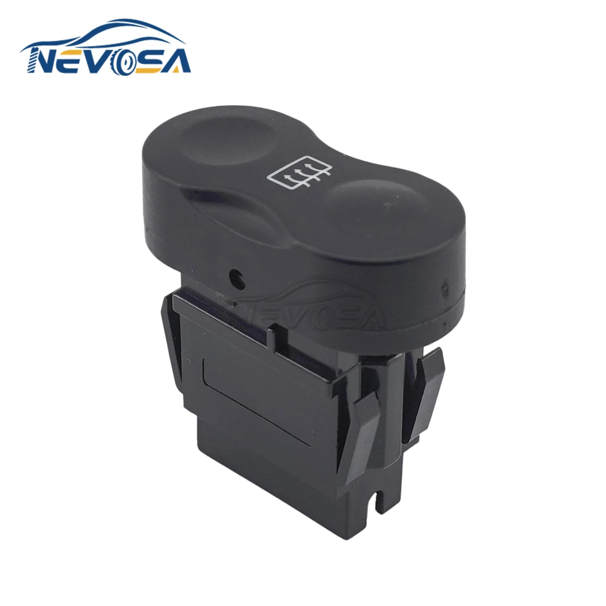 Nevosa 6001546145 Rear Window Defrost Heater Switch Button For Renault Dacia Logan 2008-2021 60015-46145 4 Pins