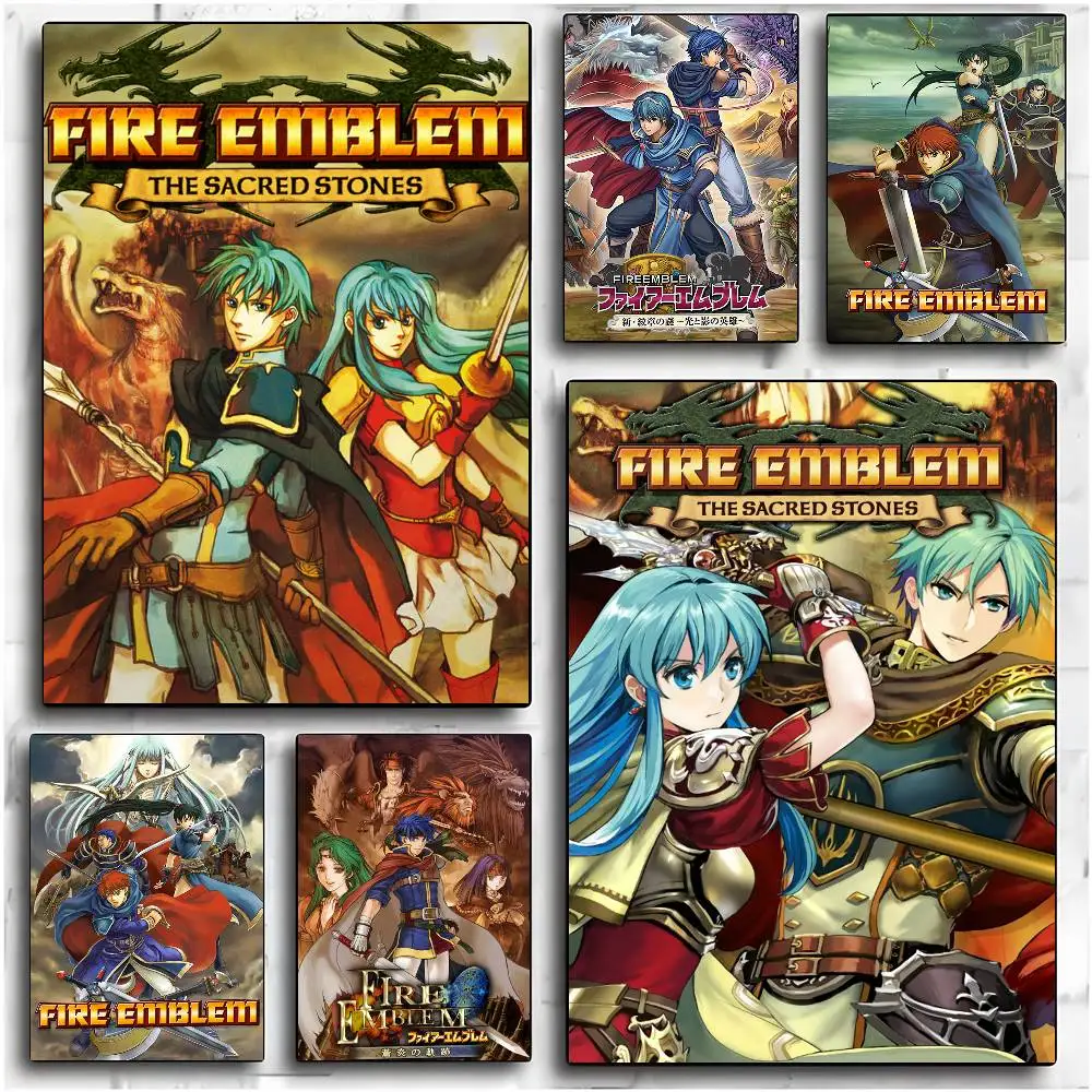 Game F-Fire emblem Poster HD art sticky wall waterproof home living room bedroom bar aesthetic decoration