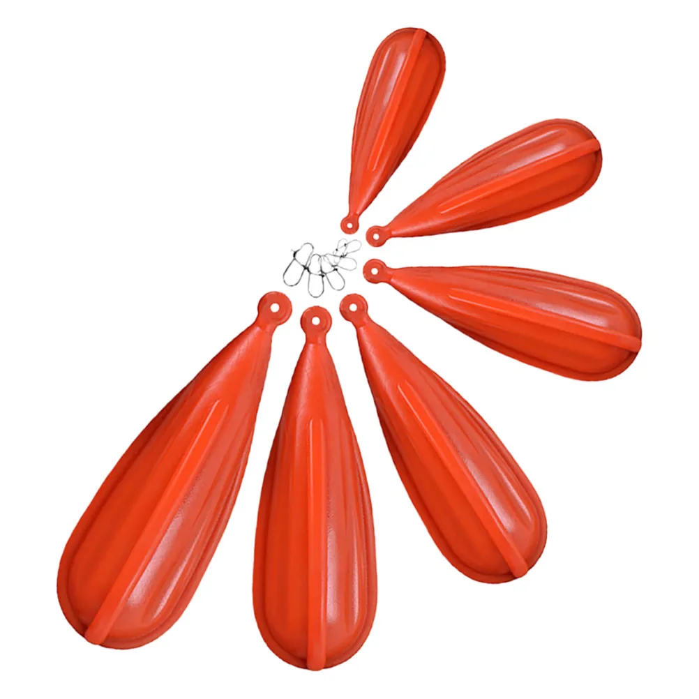 

6pcs Fishing Plugs PVC Casting Lures for Kids Saltwater Freshwater Training Drill Rig Float Kids Casters Practice Fishing Plugs