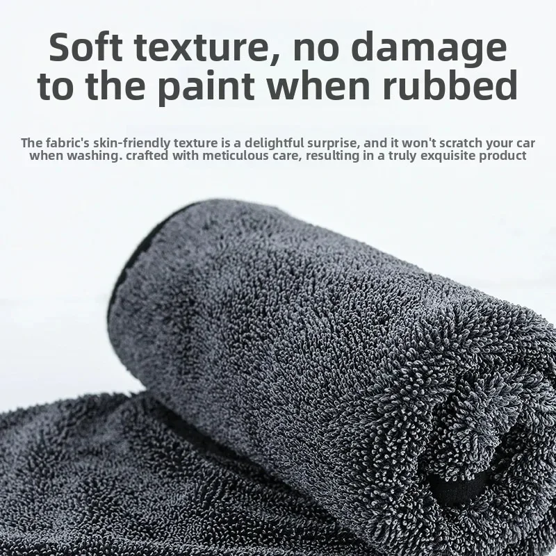 Hot Sellling Auto Extra Soft Rag Car Care Cleaning Drying Cloth Microfiber TowelsUltra-Thick Car Washing Towel