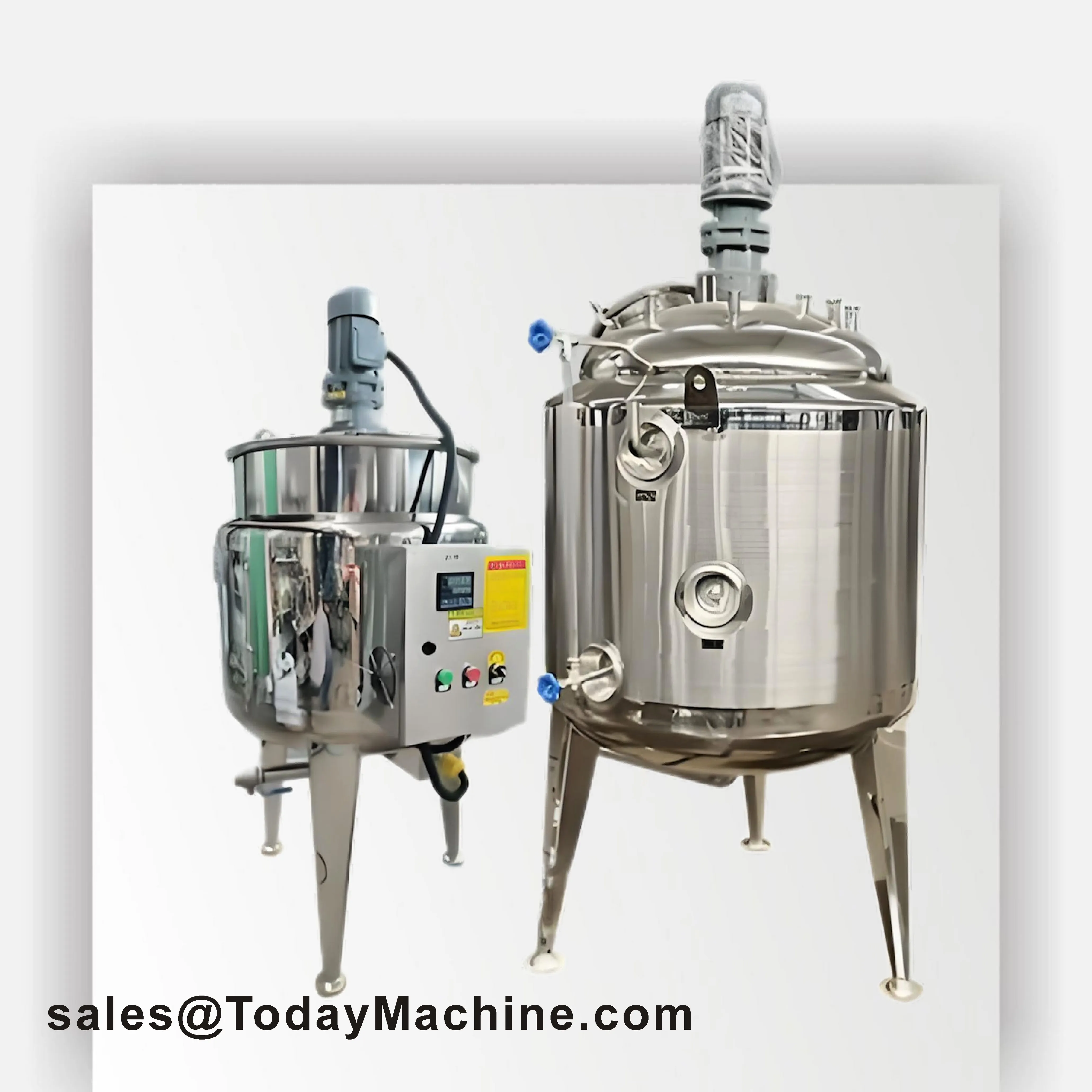 ถังผสมสแตนเลสพร้อมปั๊มและตลับล - Soap Making Machine บทวิจารณ์และราคา