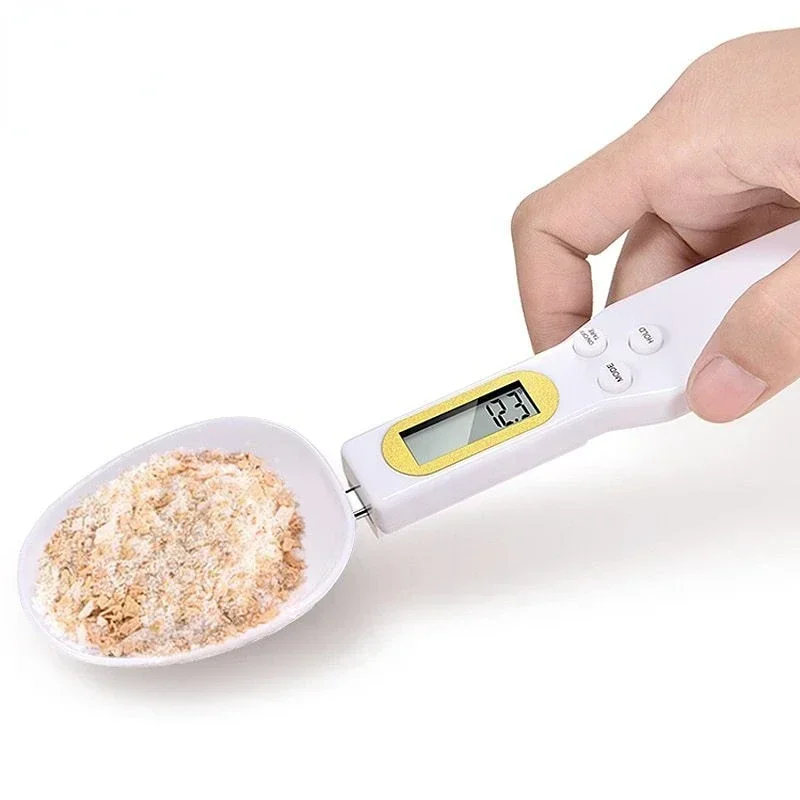 Kitchen Spoon Weighting Electronic LCD Digital  Food Weight Measuring Spoon  Scale 500g 0.1g  Coffee Tea Sugar Cooking for Baby