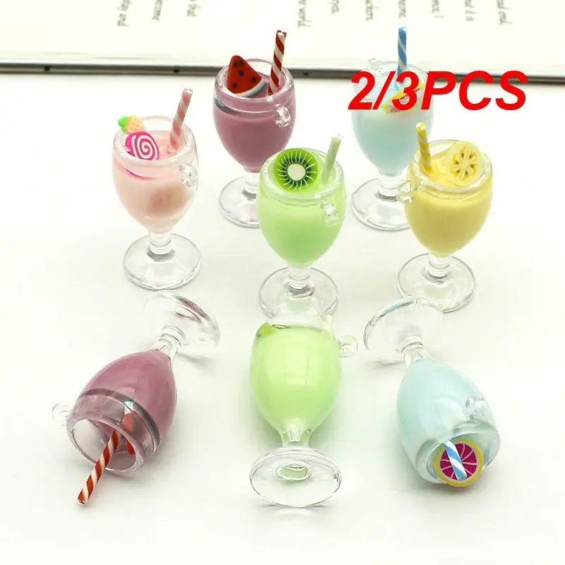 2/3PCS Simulation Accessories A Thoughtful Gift Bright Colors Approximately * 22mm Best Seller Resin Trend