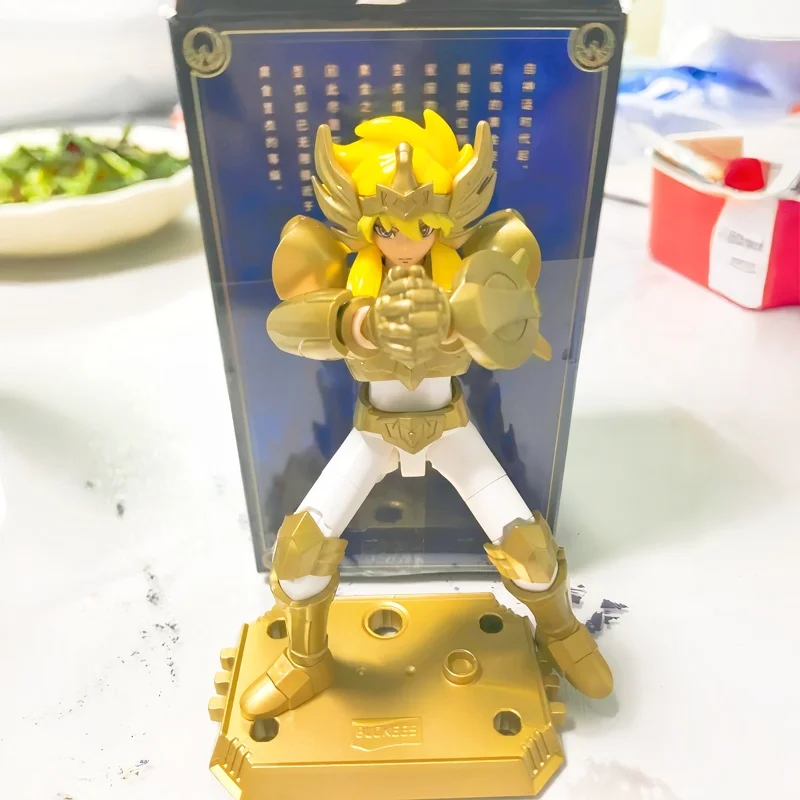 ホットブロッキーズ オリジナル 在庫あり 聖闘士星矢 ゴールドの遺産 星 第二シリーズ 組み立てブロック 可動関節 アクションフィギュア おもちゃ ギフト