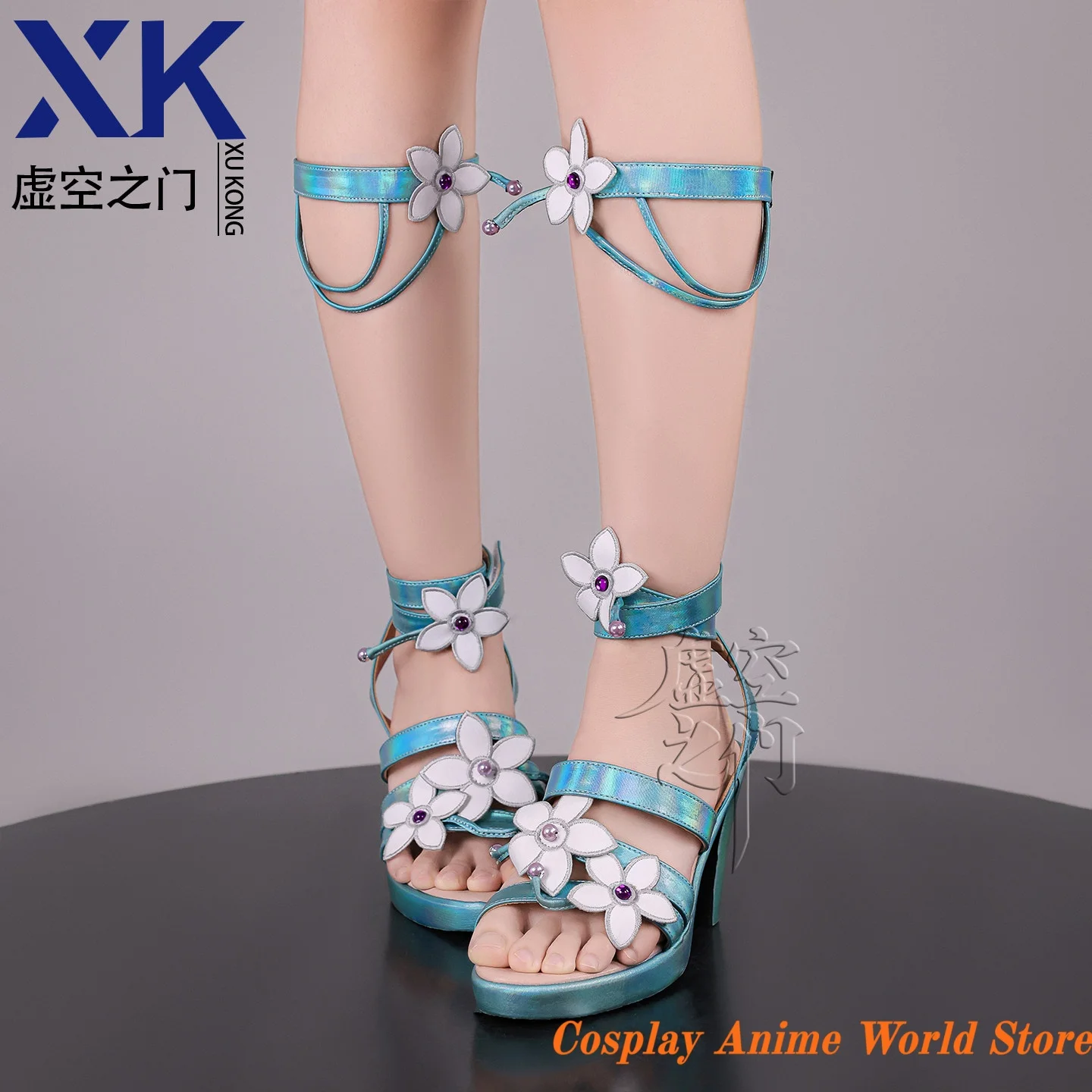 

В наличии: Туфли для косплея Identity V Memory Moonlit Mirage, реквизит для Хэллоуина, женские туфли на высоком каблуке для ролевых игр