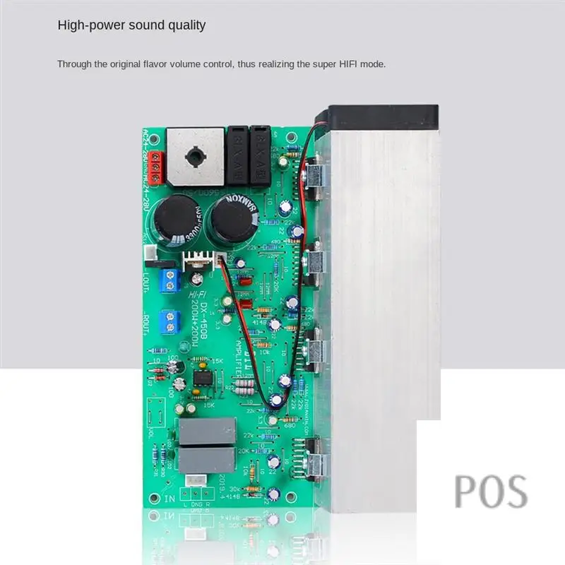 

1 Piece TDA7294 PRO Amplifier Board Air-Cooled Hifi High Power Audio Amplifier Board 150W Plastic-POS