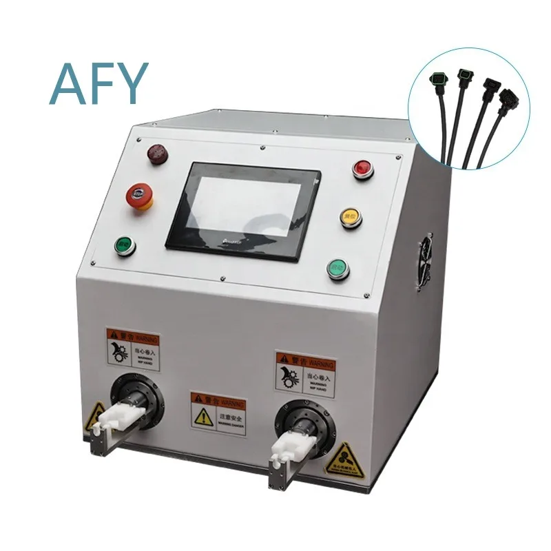 Semi-Automatic Solar Cable Nut Tightening Machine for PV Connector Assembly with Twin-Position Servo Control for Photovoltaic