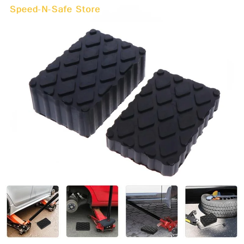 1Pcs Car Jack Rubber Pad Lift Blocks Floor Cars Parts Auto Camper Stabilizer Pad