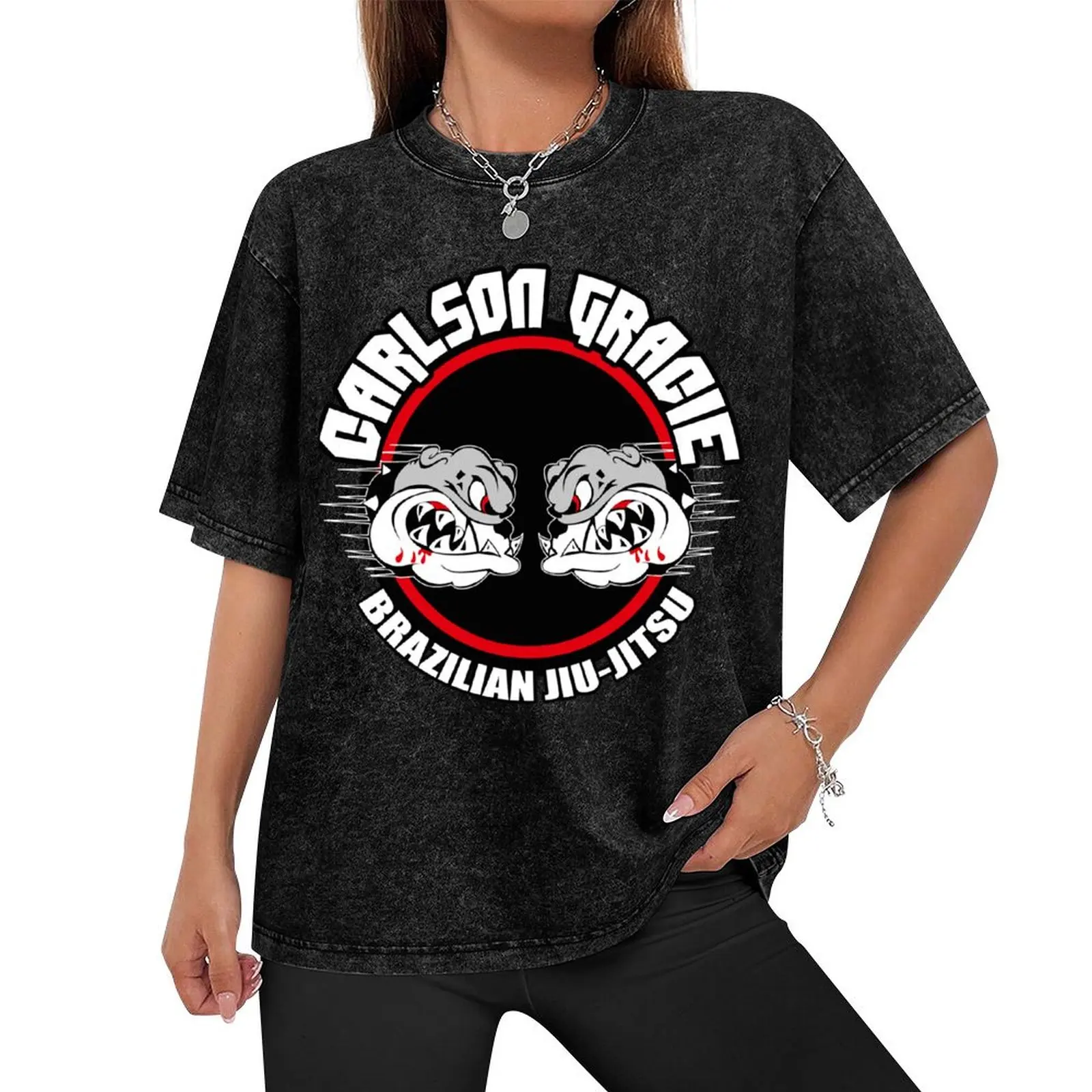 Carlson Gracie Brazilian Jiu-Jitsu Martial arts T-Shirt Louboutins croswit shirt man compression shirt men