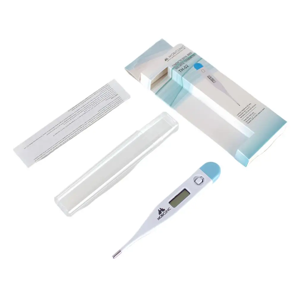 

Mobiclinic TH-02 10 Digital Thermometers with Memory Function Rigid Medical Device