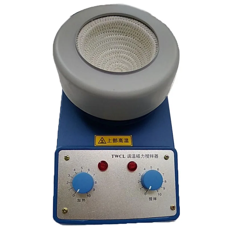 

TWCL-T 500ml Temperature Knob Control Lab Equipment Magnetic Stirrer Heating Mantle