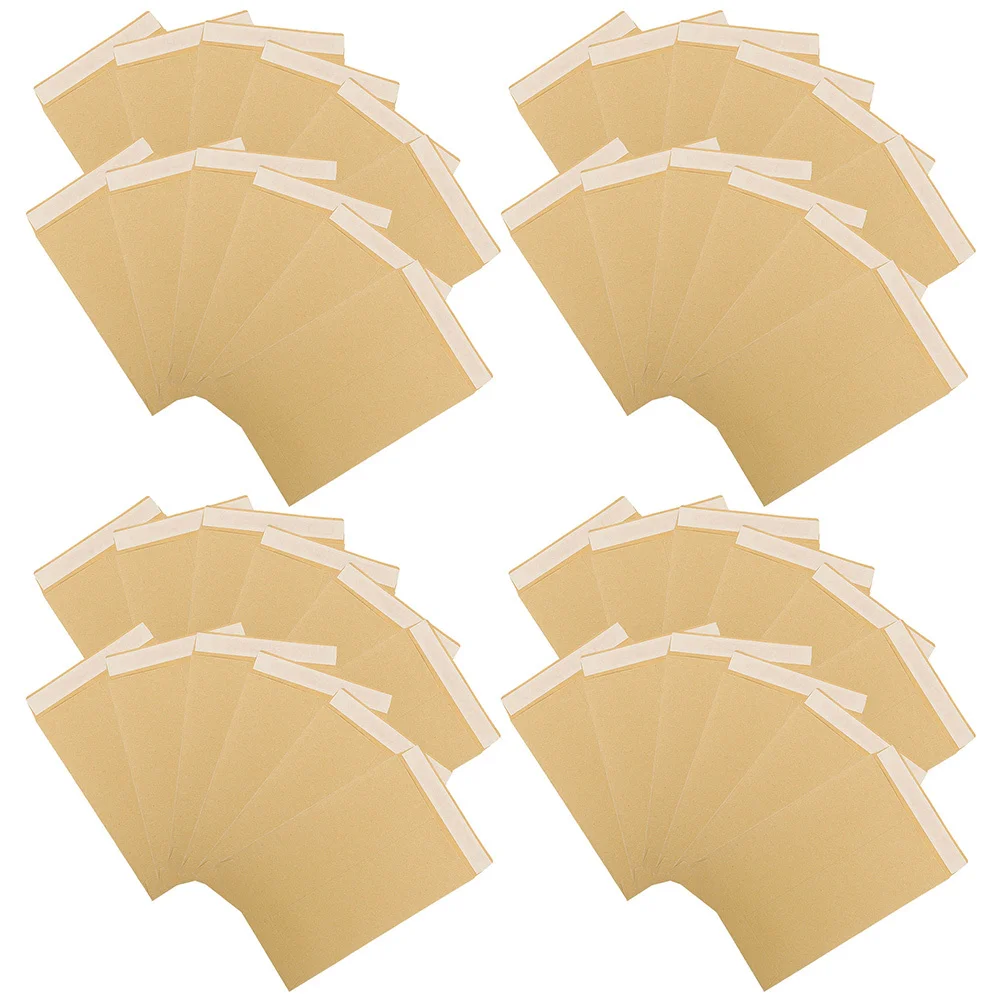 60 قطعة مغلفات فارغة ذاتية اللصق ورق الكرافت توفير المال مغلفات الميزانية تخزين المحمولة للملاحظات ودعوات العملات المعدنية #1