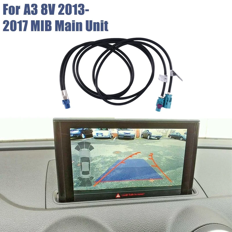 85CM Car LVDS Video Line Cable for Audi A3 8V S3 8P 2013-2017 Navigation GPS Audio Cable Wire