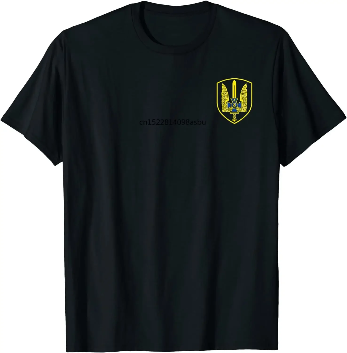 SBU Ukraine Alpha Group Special Forces Spetsnaz Men T-shirt Short Casual 100% Cotton Summer Shirts