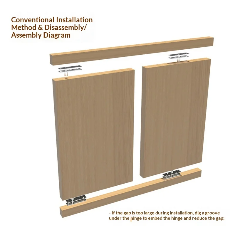 The Upper Lower Hinges Of The Wooden Door 360° Pivot  The Hidden Positioning Of The Door Pivot The Ground Pivot Is Indicated