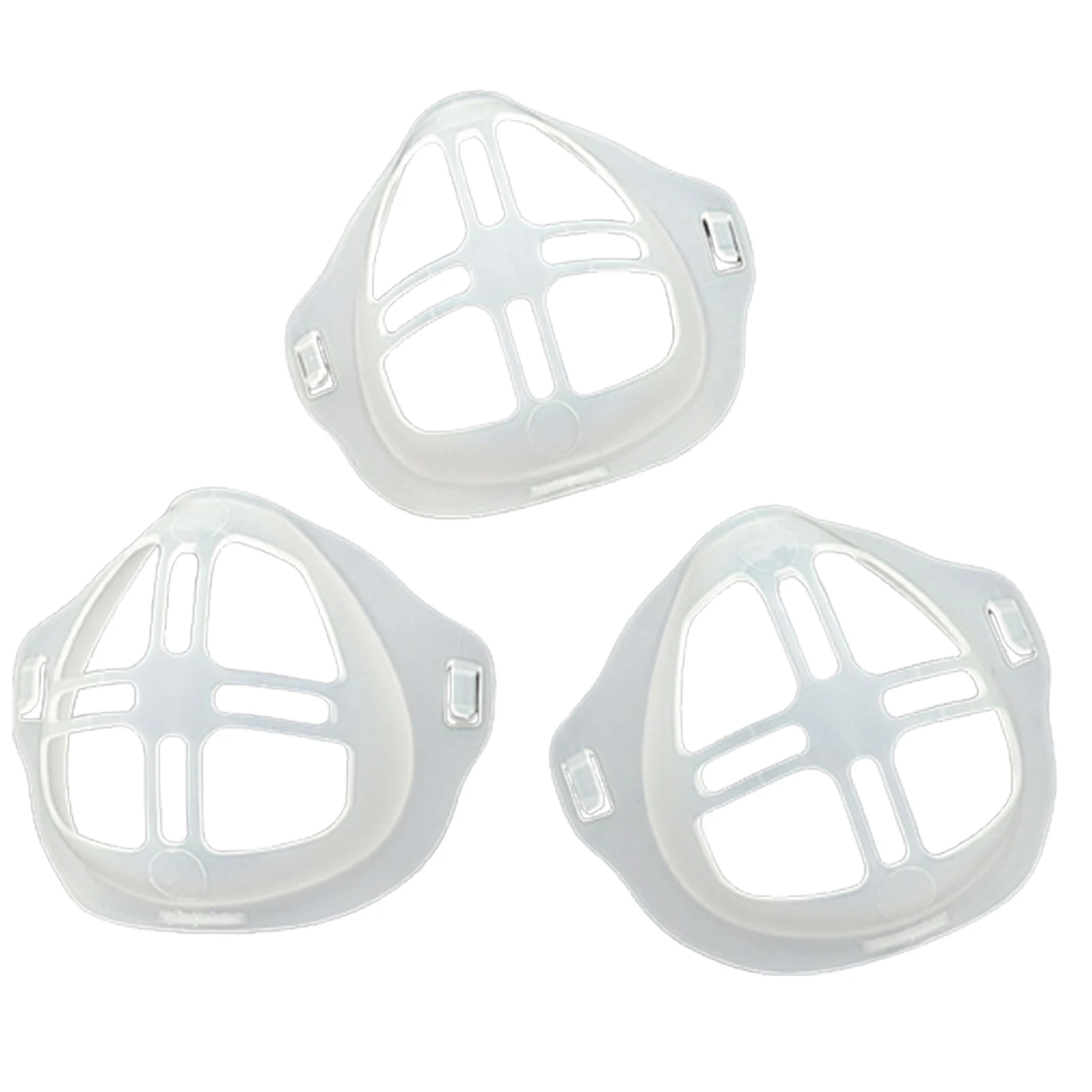 

Face Covers Support Holders Easy to Carry Reusable Face Masks Brackets for Disposable & Cloth Mask wzpi