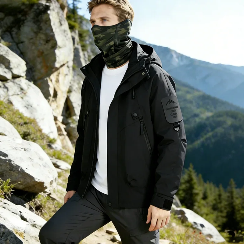 Wasserdichte Outdoor-Herrenjac – Outdoor Sport Windbreaker Bewertung und Preis