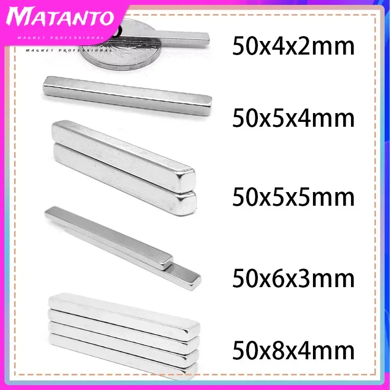 

Neodymium Magnet 50mm N35 Permanent NdFeB Magnets Rare Earth Neodymium Square Strong Magnet